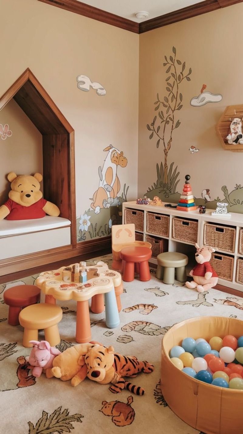 Winnie the Pooh Reading Nook