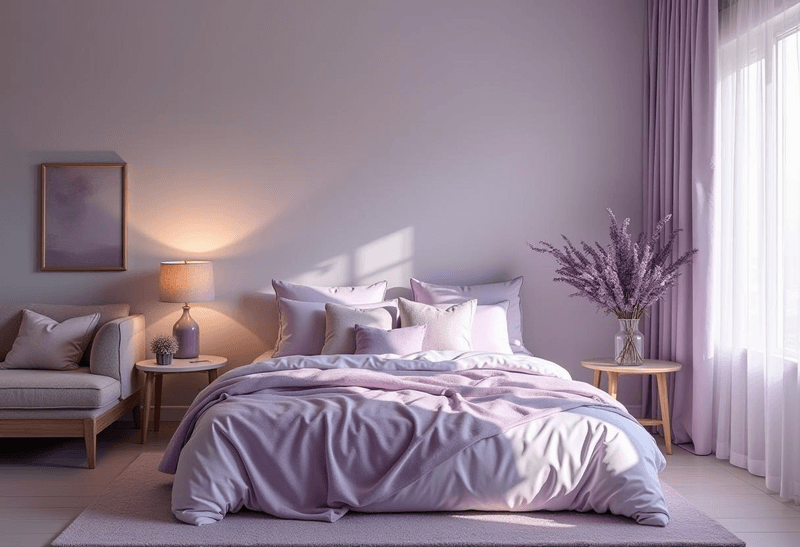 Lavender Bedding