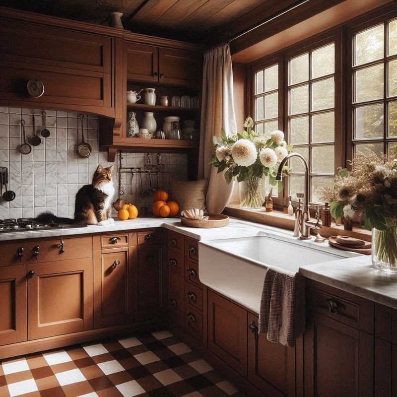 Charcoal Gray And Copper