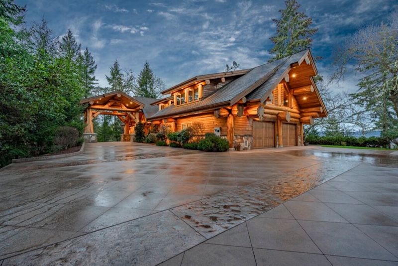Handcrafted Log Home with Panoramic Views