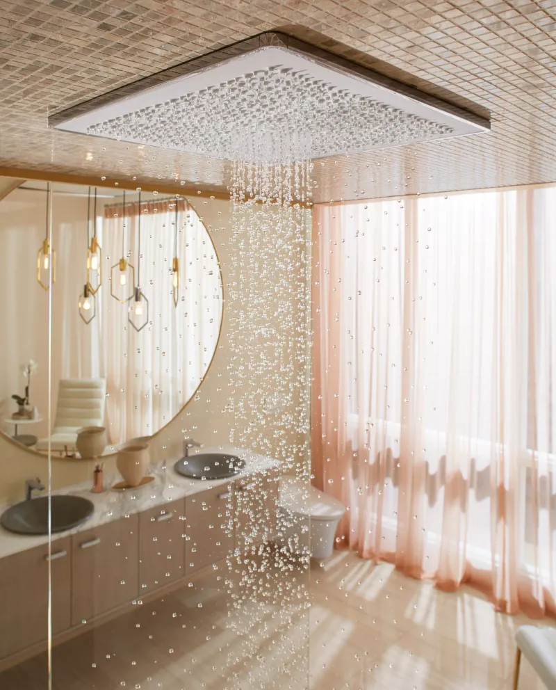 High-End Rain Shower System