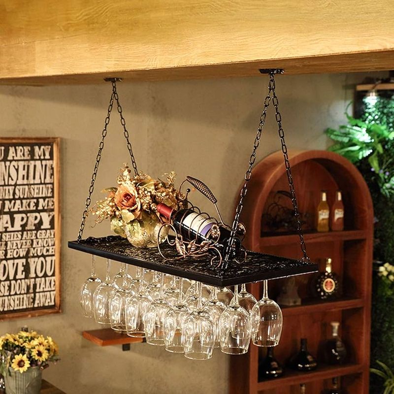 Wine Glass Chandelier