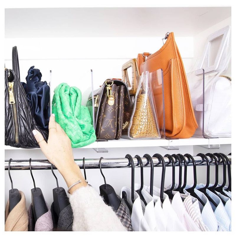 Towel Bar Bag Hooks