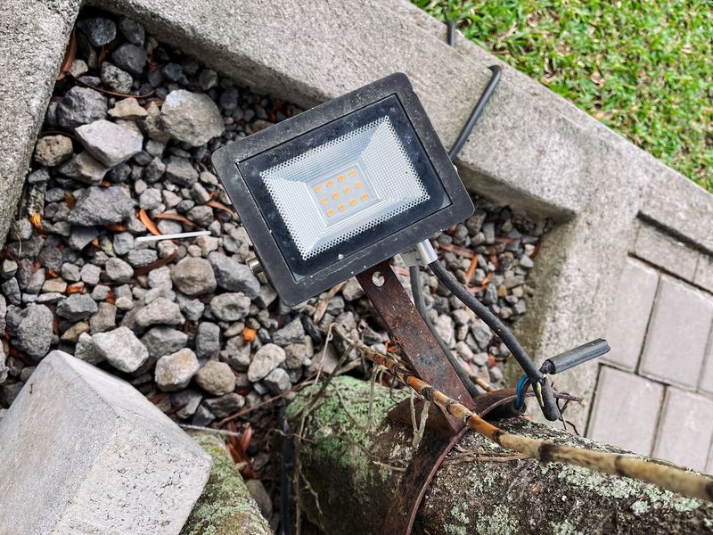 Broken Outdoor Lights