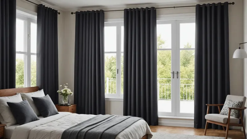 Hang Blackout Curtains