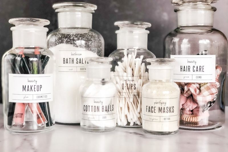 Label Apothecary Jars
