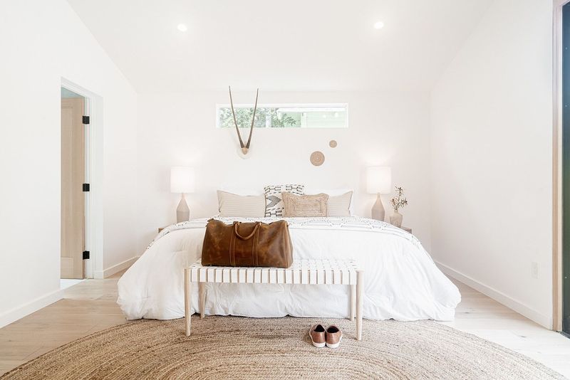 Use White or Neutral Bedding in Bedrooms
