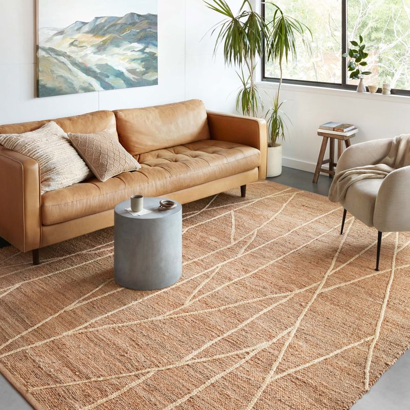 Use a Jute or Sisal Rug