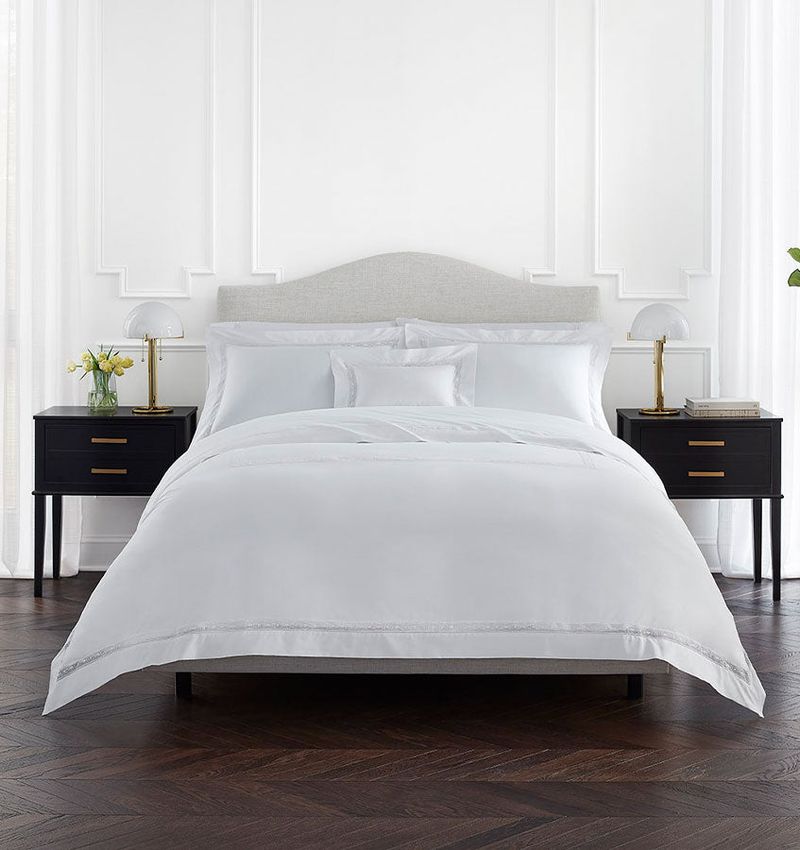 Invested in Crisp White Bedding