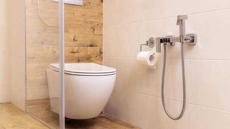 Wall-Mounted Toilet Replaces Standard Floor Model