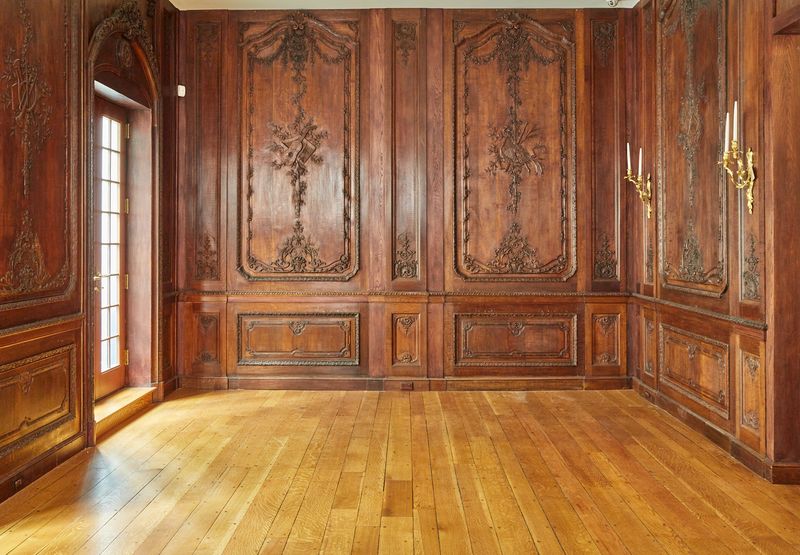 Carved Wood Paneling