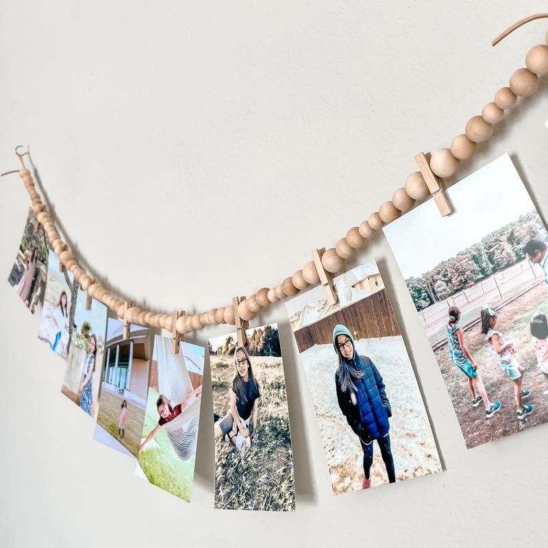Clothespin Photo Display