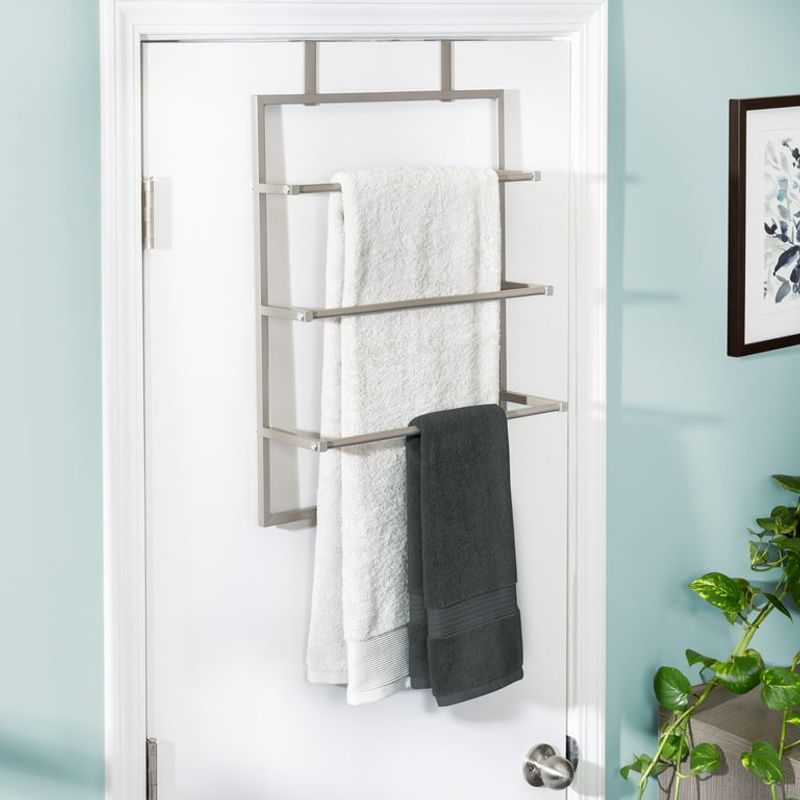 Door-Mounted Towel Bars