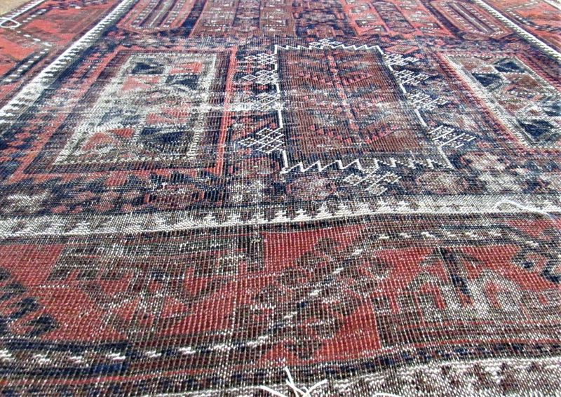 Worn or Stained Area Rugs