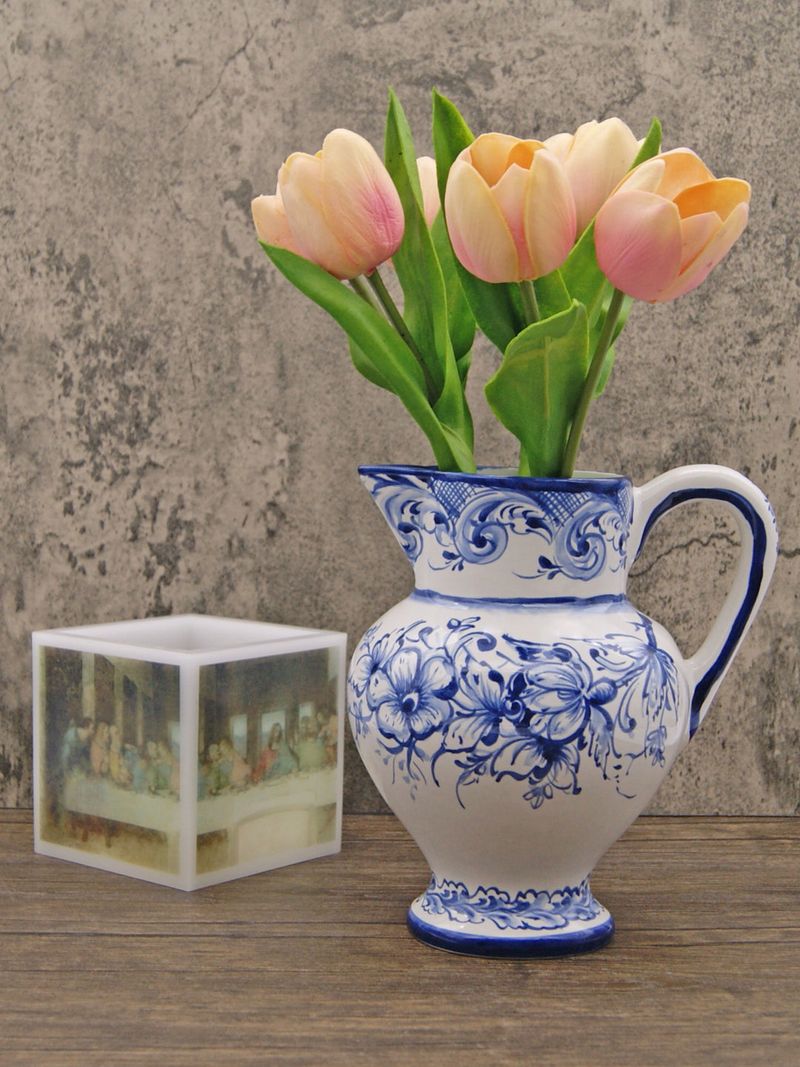 Ceramic Pitchers as Vases