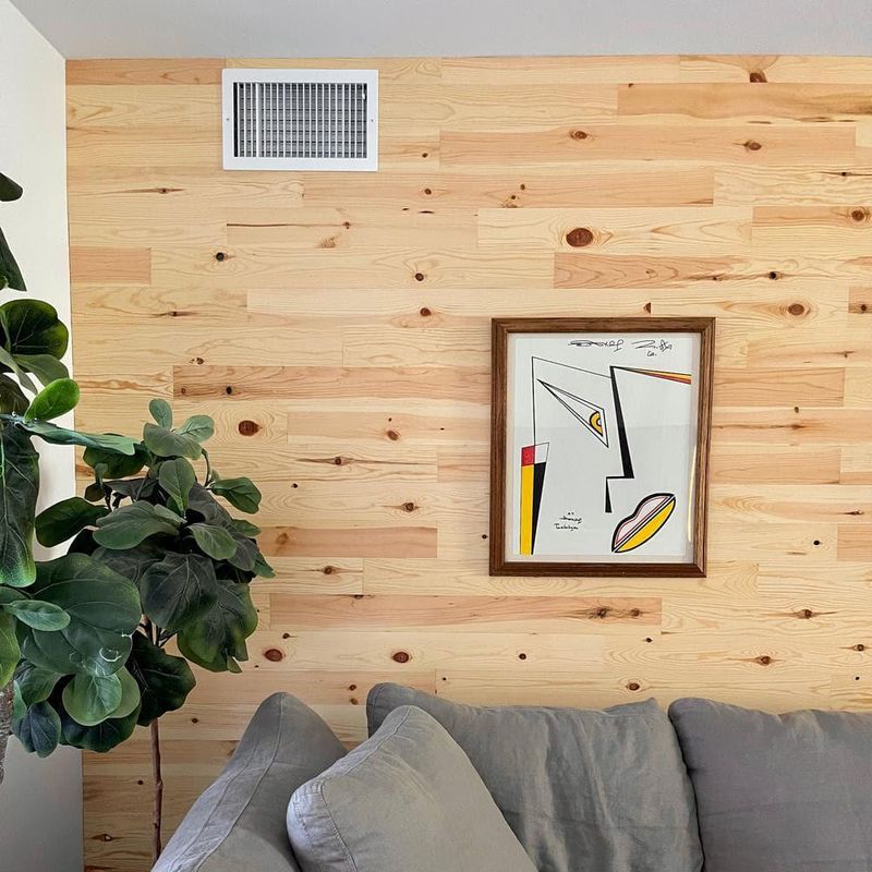 Wall Decals That Pretend to Be Wood