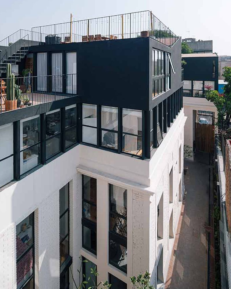Casa Vertical by Cadaval & Solà-Morales (Mexico City, Mexico)