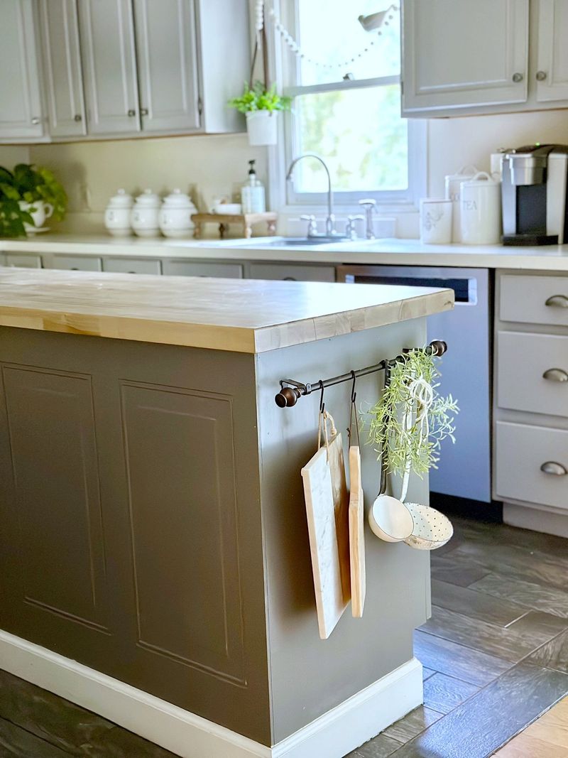 Repurpose A Vanity Into A Kitchen Prep Station