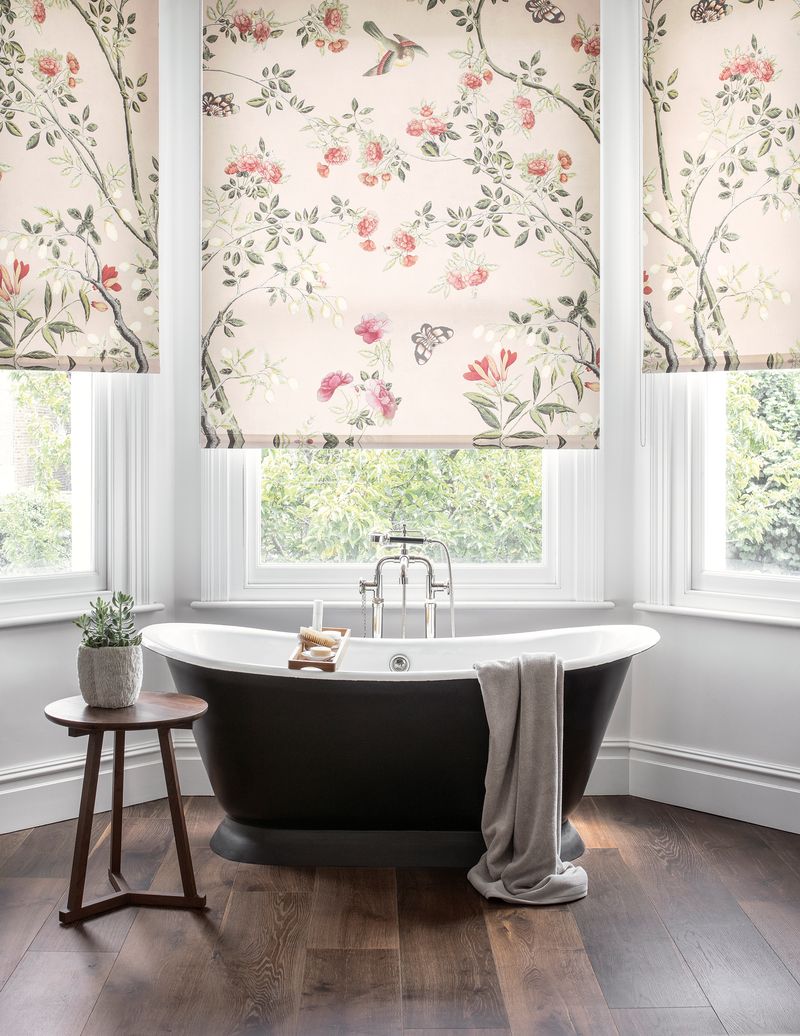 Use Patterned Window Treatments