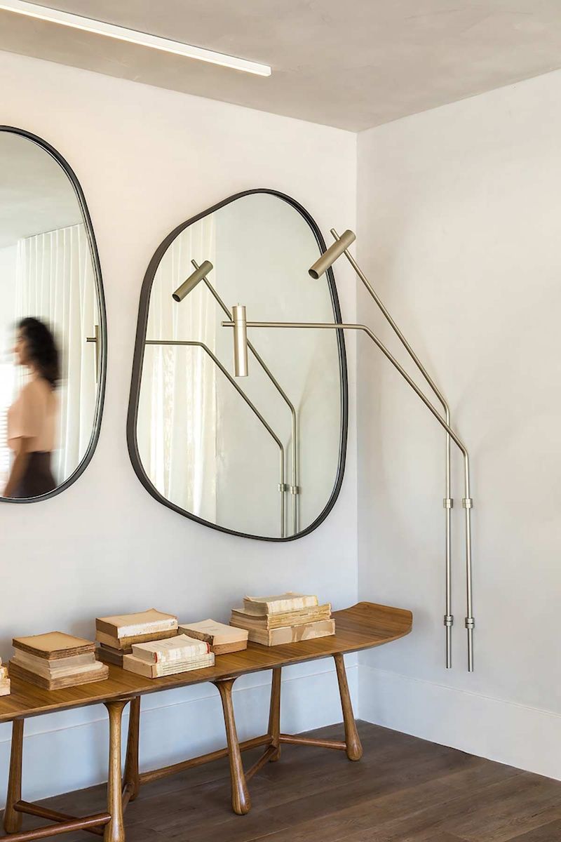 Use Mirrors to Amplify Odd-Shaped Walls