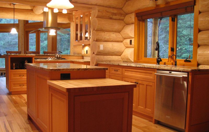 Vertical Grain Fir Cabinets