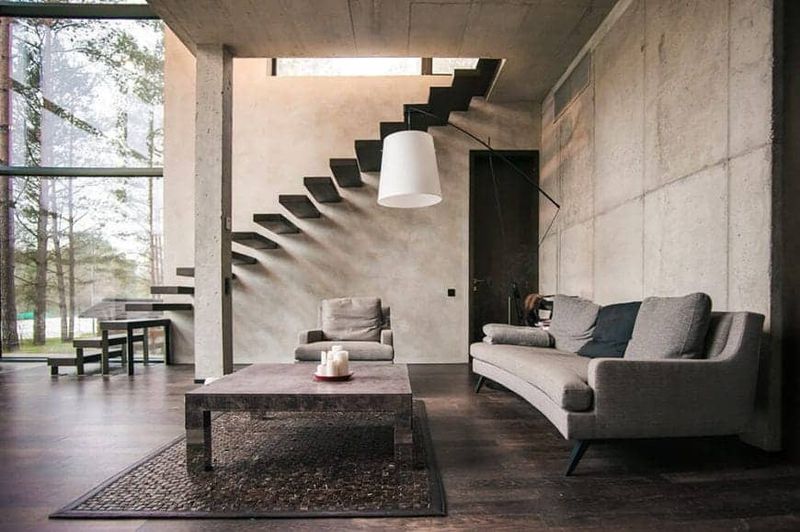 Excessive Use of Industrial Materials in Small Spaces