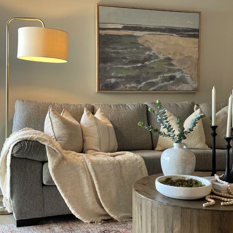 Cozy throws with texture