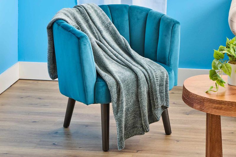 Worn Throw Blankets Piling Up