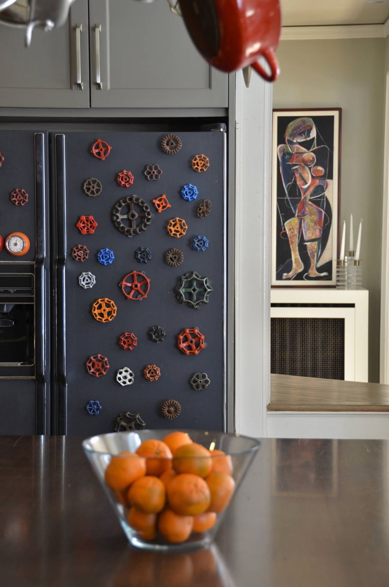 Refrigerator Magnets And Notes