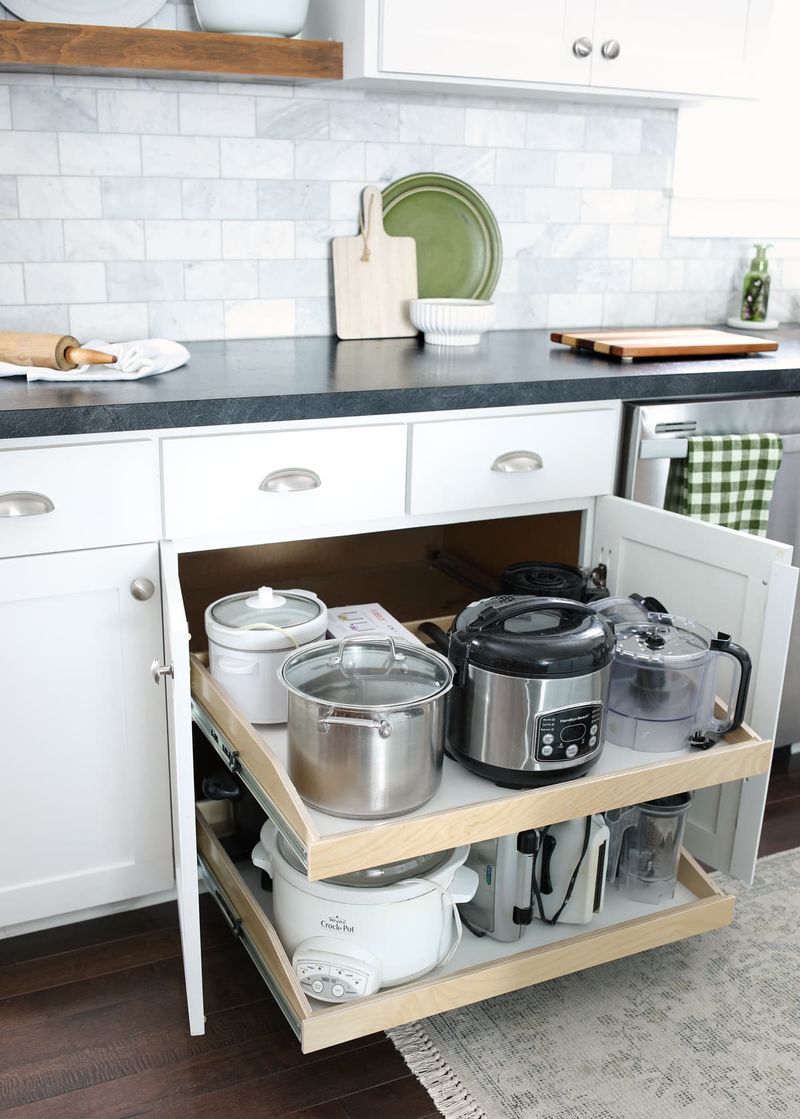 Base Cabinets Too Deep to Reach the Back