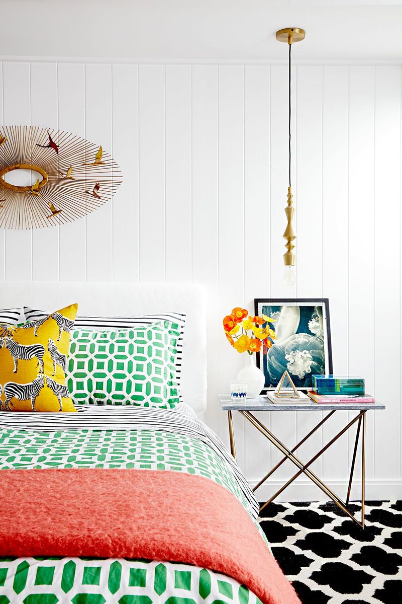 Layer in Bright Bedding