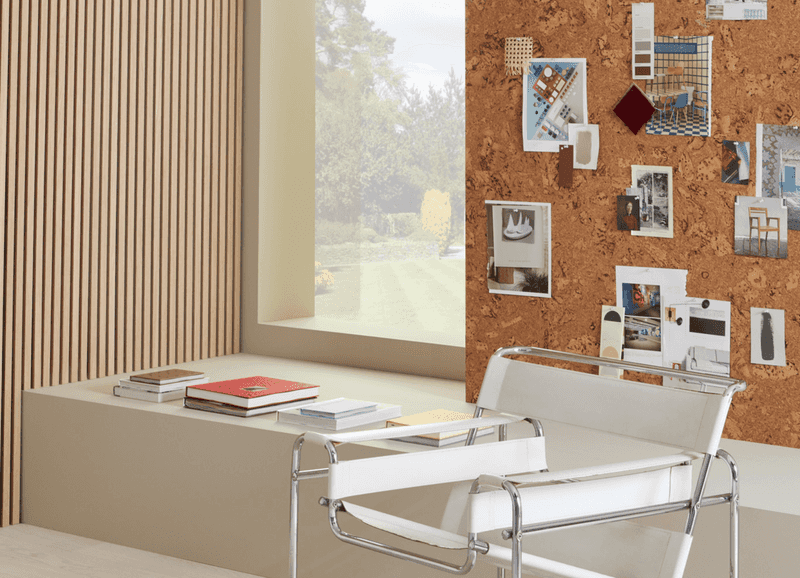 Cover with Cork Panels