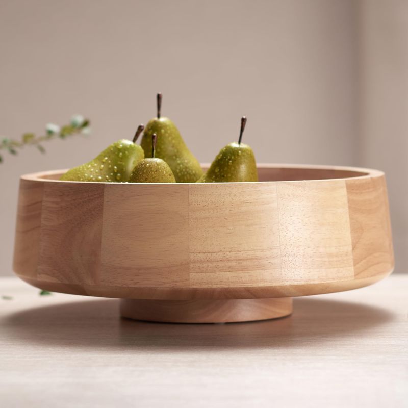 Display a Large Bowl of Fresh Fruit