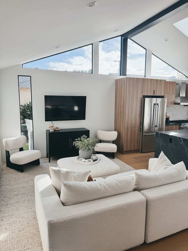 Select a TV size proportional to the room