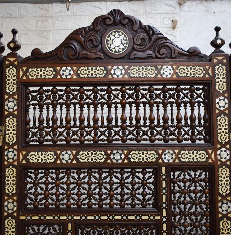 Incorporate carved wooden screens