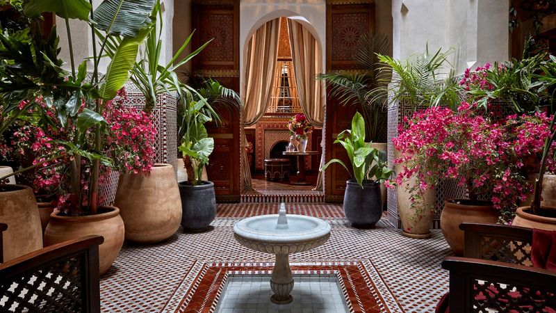 Include lush indoor plants