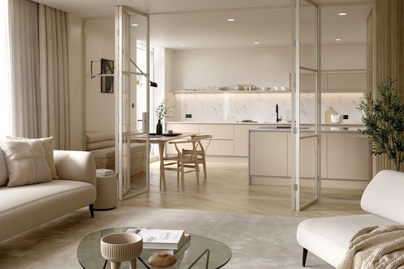 Integrate soft, ambient lighting