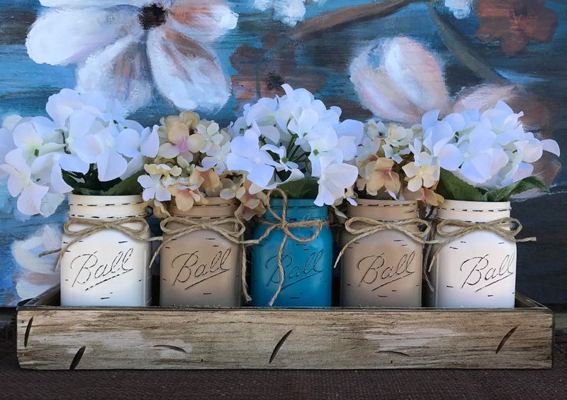Canning Jars as Decorative Elements
