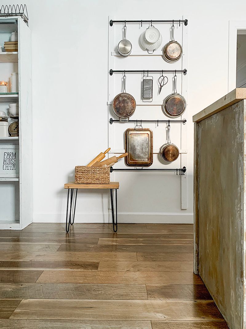 Rail and hook systems