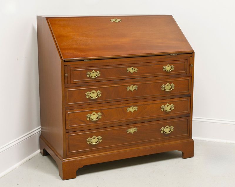 Chippendale Mahogany Secretary Desk