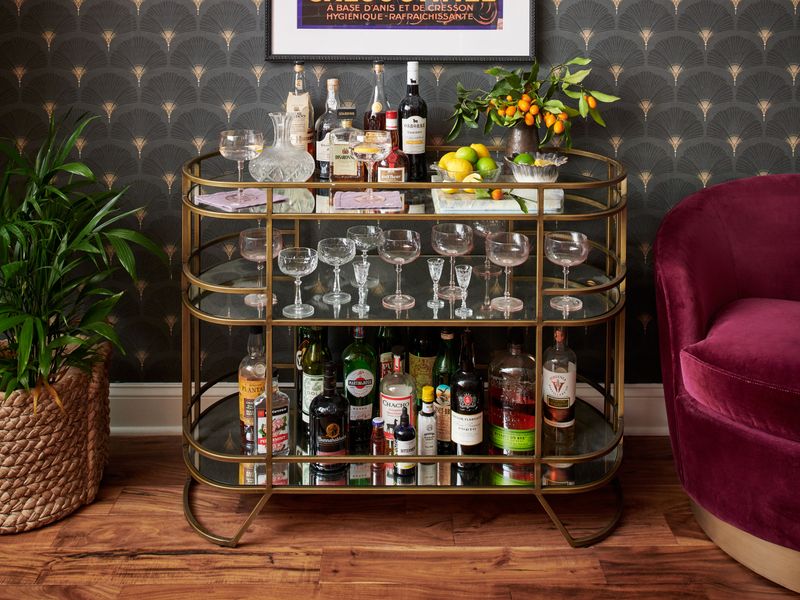 Retro Bar Carts