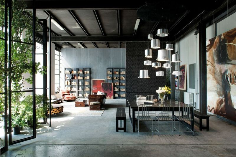 Raw Steel Furniture Makes Bold Statements