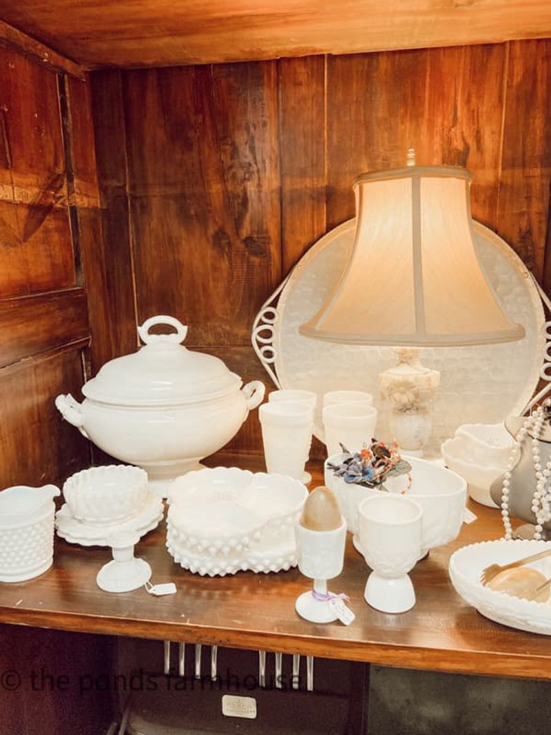 Milk Glass Collection