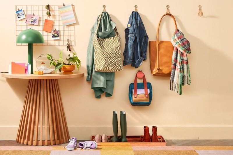 Overloaded Coat Hooks