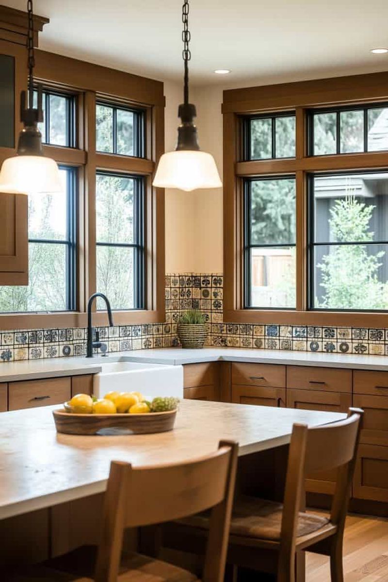 Handmade Tile Backsplashes in Neutral Palettes