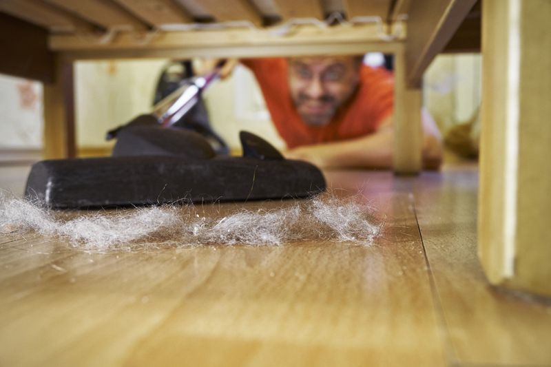 Vacuum Under The Bed Weekly