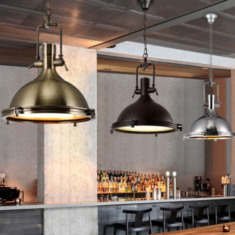 Vintage Industrial Lighting Fixtures Command Attention