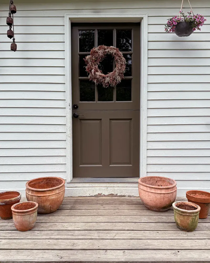 Collection Of Empty Planters