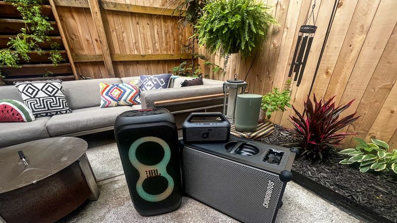 Portable Speaker Setup