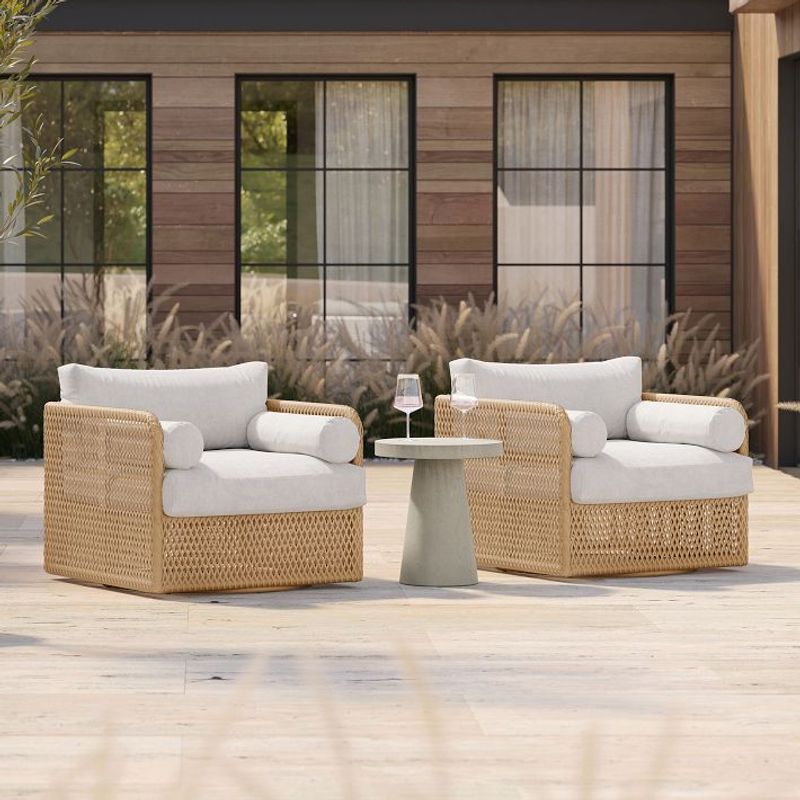 Rattan Armchairs
